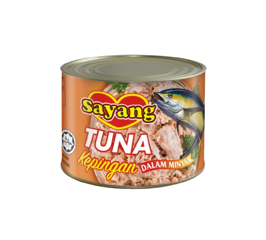 Sayang Tuna Flakes in Oil 1.85kg
