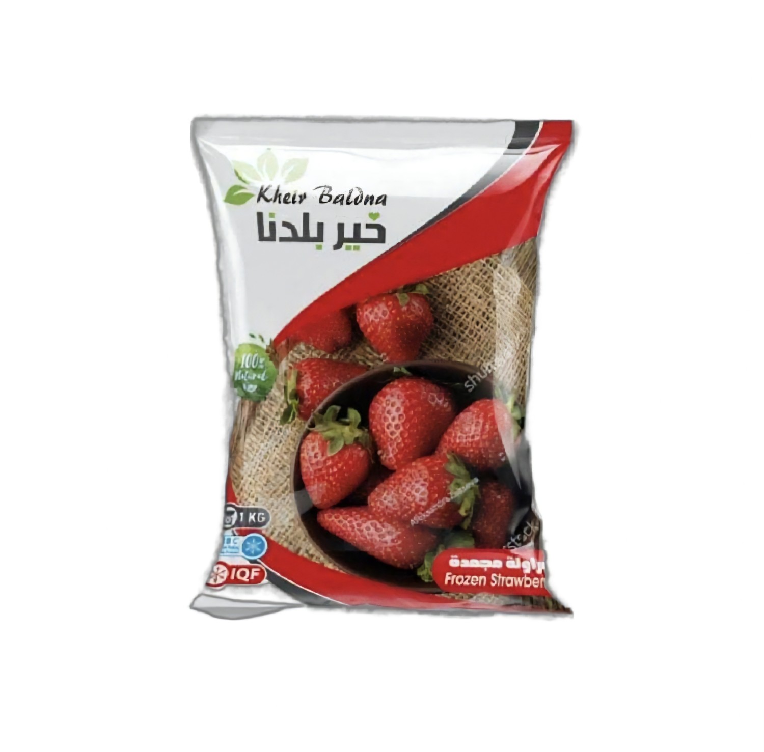 Khair Baladna Frozen Strawberry 1kg