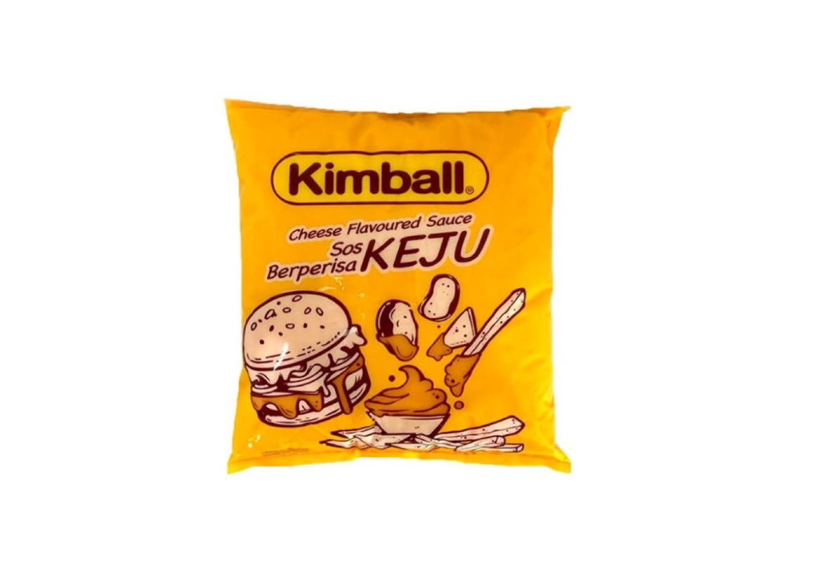 Kimball Cheese Flavored Sauce \ Sos Berperisa Keju 1KG X12