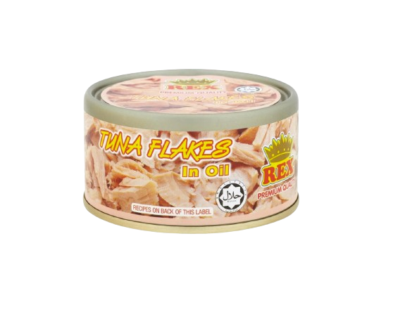 REX TUNA FLAKES IN OIL1.85kg