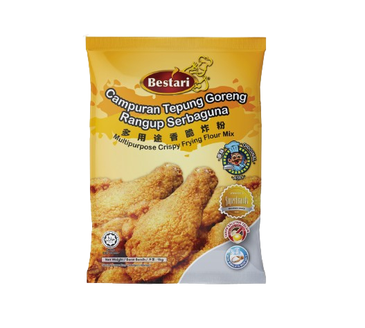 Bestari Tepung Goreng Ayam multipurpose crispy frying asli /original (1kg×20pkts)