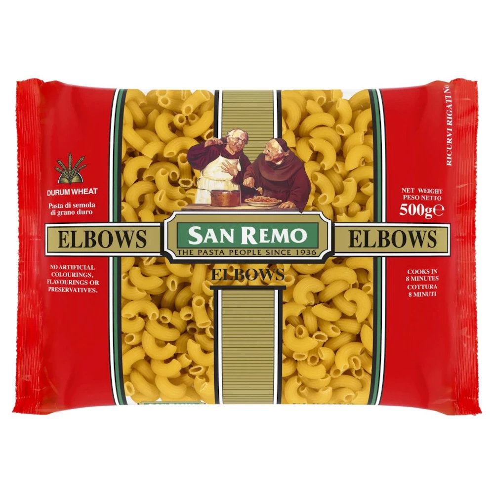 San Remo Elbows Pasta 500g