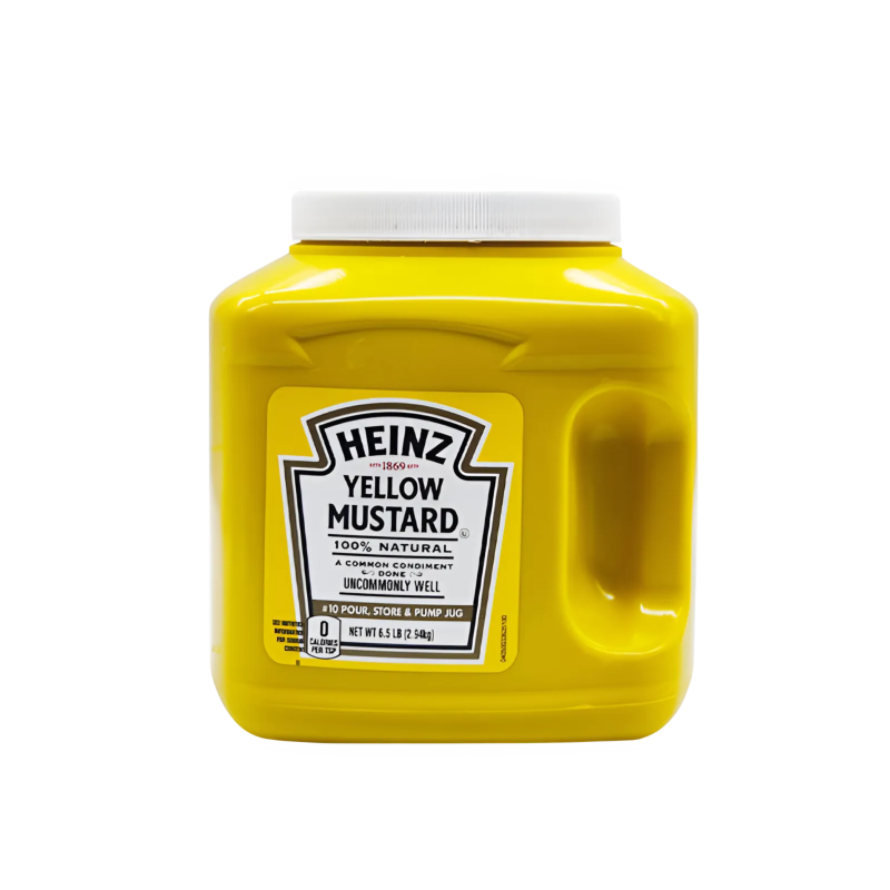 HEINZ YELLOW MUSTARD JUG 2.94KG