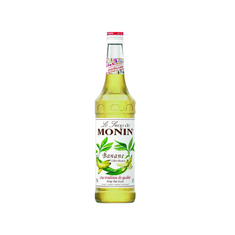 MONIN YELLOW BANANA SYRUP 700ML
