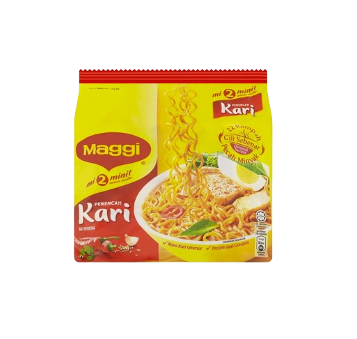 Maggie Curry Flavor instant Noodles 5 pack