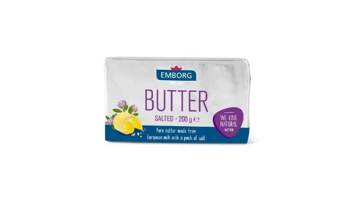 Emborg Butter Salted 250g