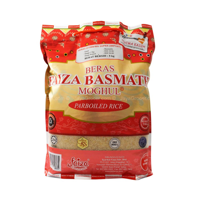 Faiza Beras Basmathi \ Rice 5KG