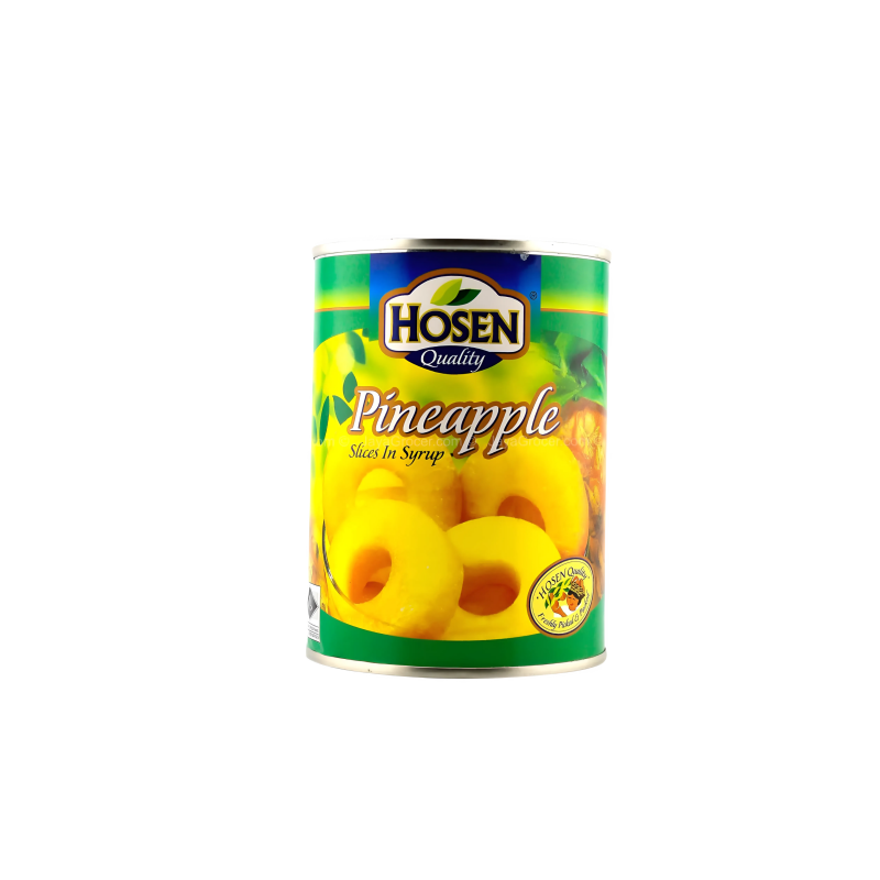 Hosen Pineapple Sliced \ Nenas Dihiris 565g