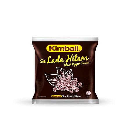 Kimball Sos Lada Hitam Black Pepper Sauce 1Kg