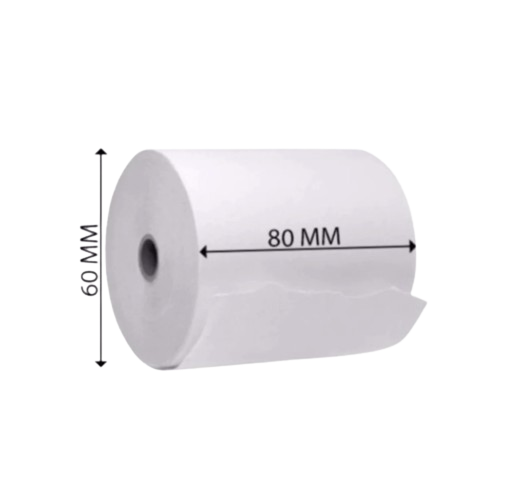 AKIRA BLUE Thermal Paper BR 80MMX60MMX12MM (T70) 10 Roll